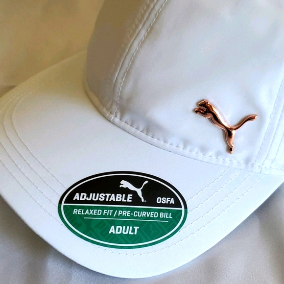 Puma White & Rose Gold Cap - Picture 6 of 6